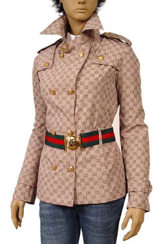 giacca donna jersey gucci|Gucci Coats and Jackets for Women .